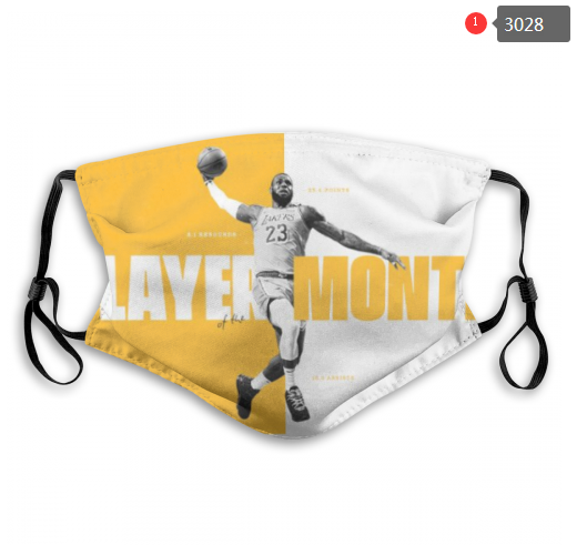 NBA Los Angeles Lakers #37 Dust mask with filter
